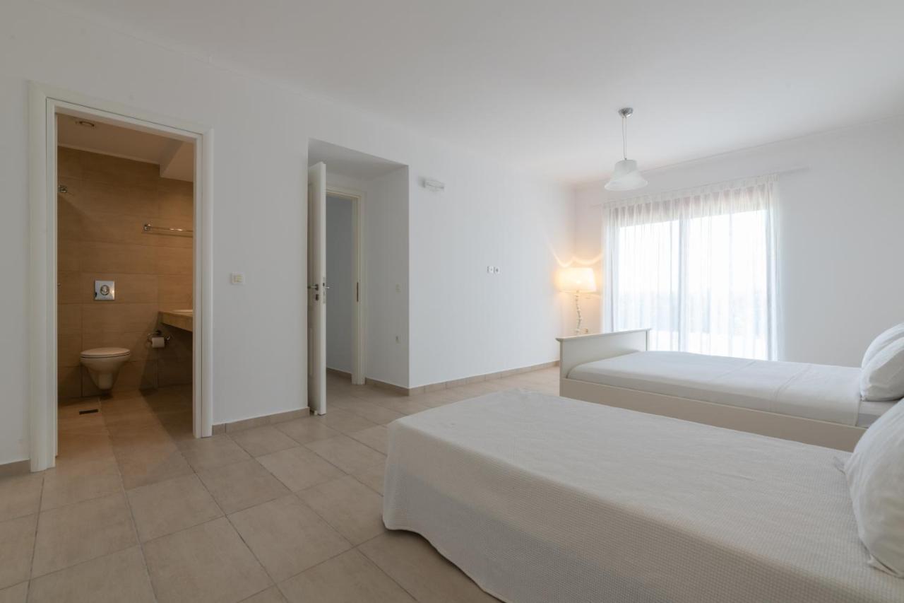 Villa Milena With Private Pool, Vlicha Beach Lindos Bagian luar foto